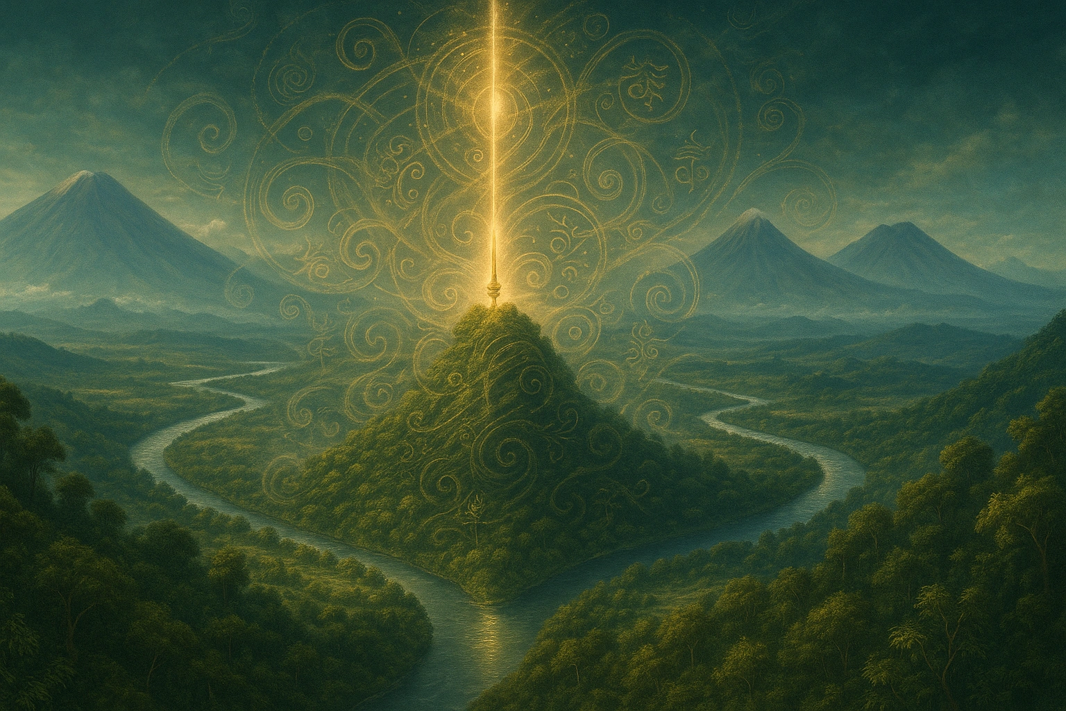 A highly detailed digital painting captures an anc.png