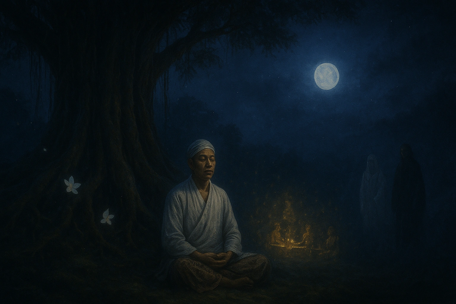 Gunung Tidar Jumat Kliwon Mistik Malam Jawa Kuno Realistis 16 9.png