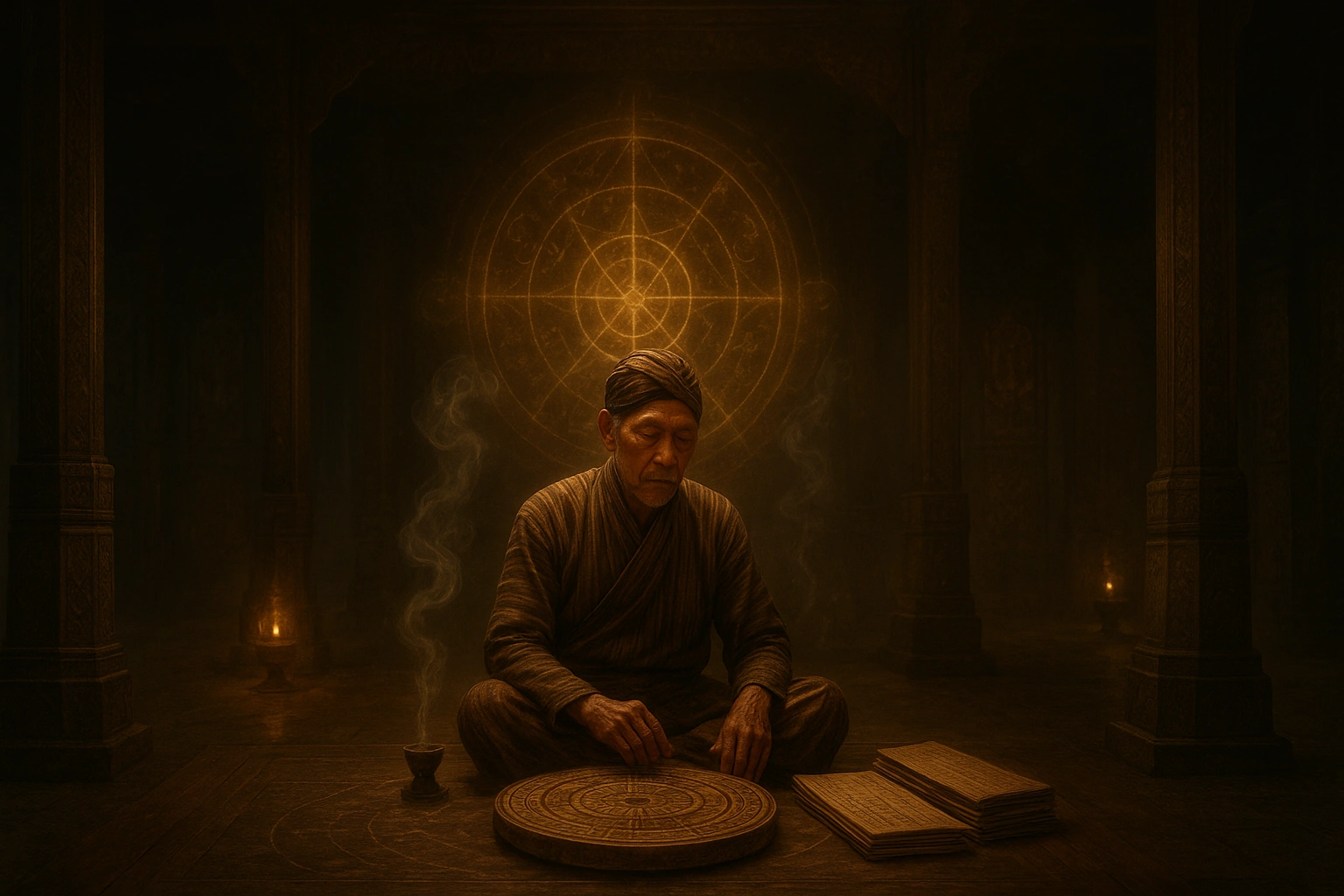 mystical pawukon pendopo javanese