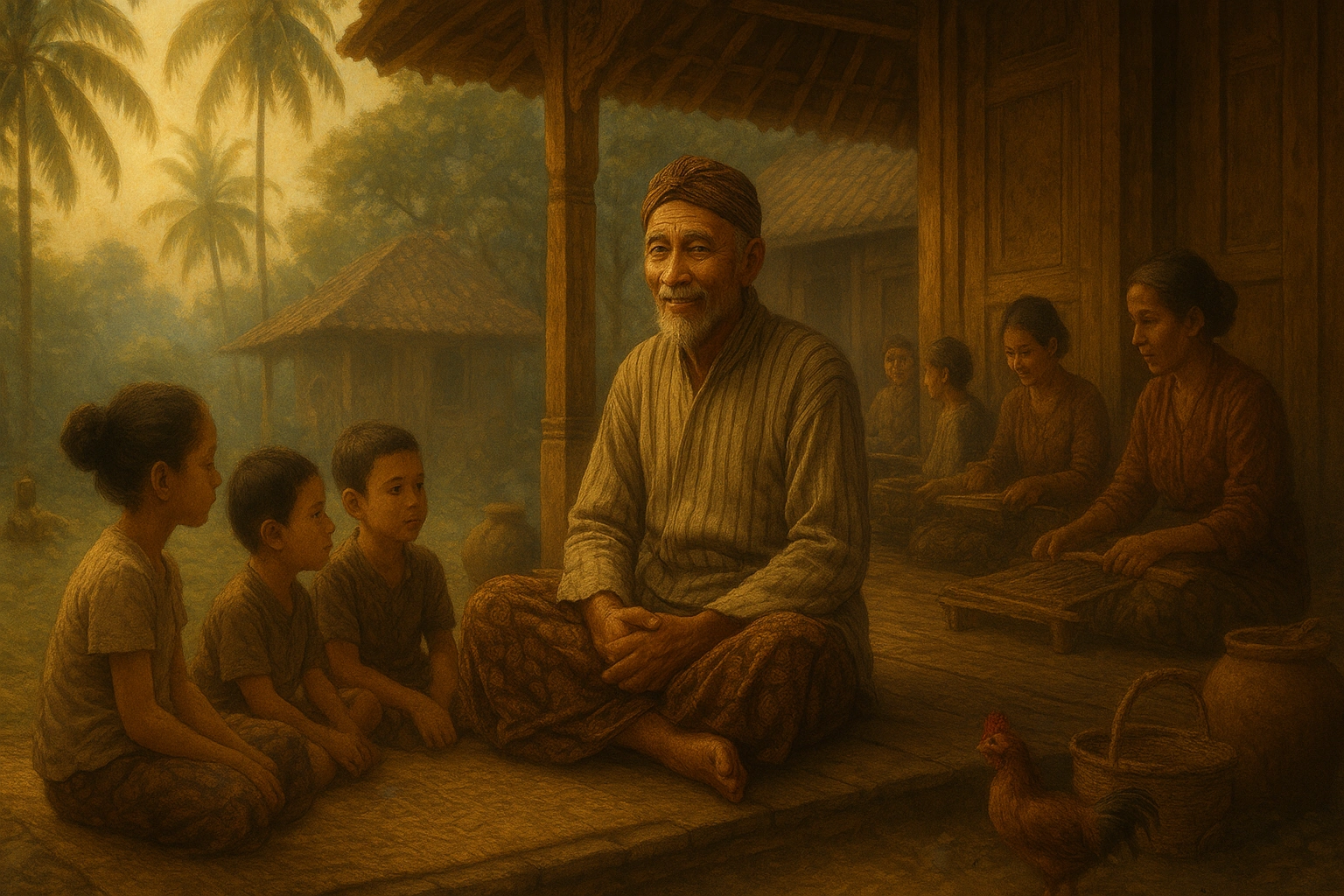 sesepuh desa jawa joglo