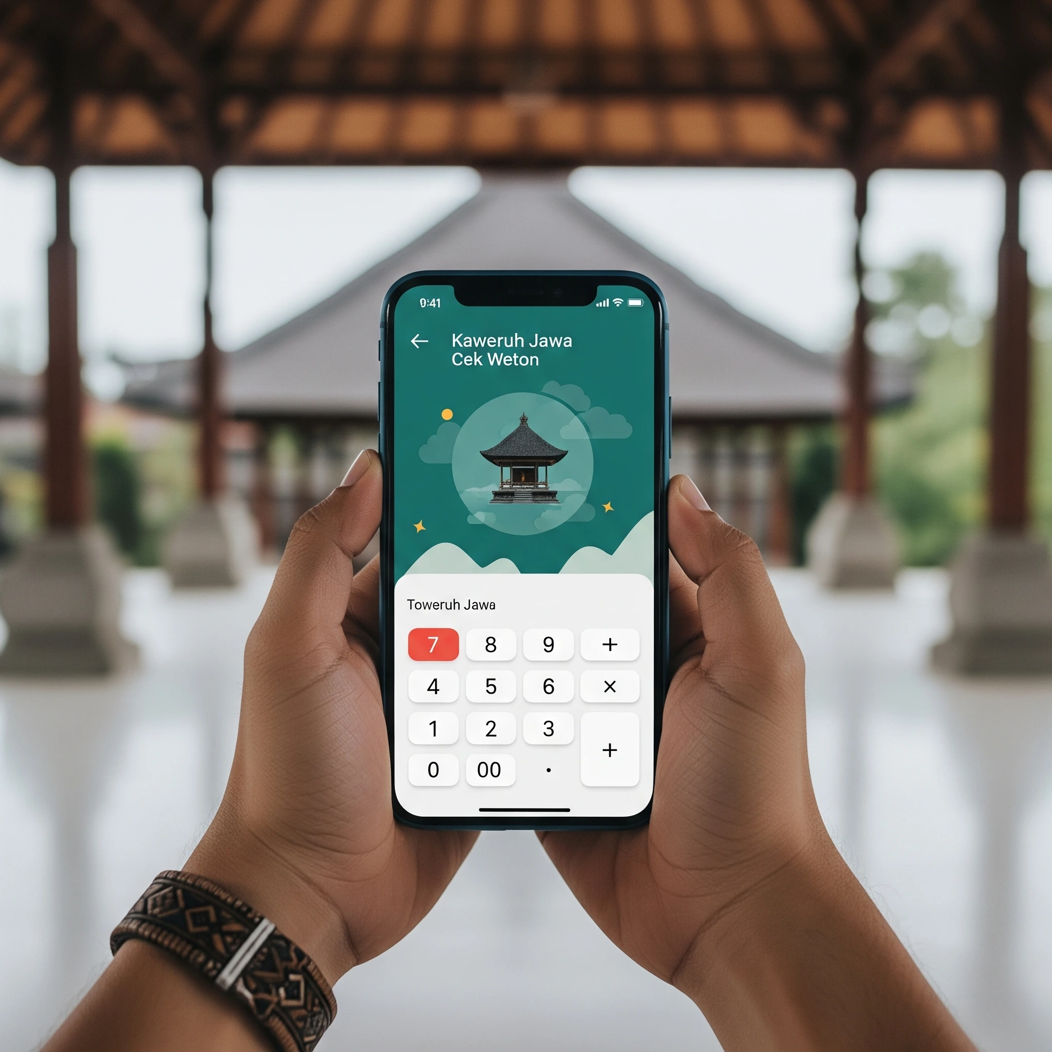 Tampilan kalkulator Cek Weton dan Wuku online di KaweruhJawa.com.