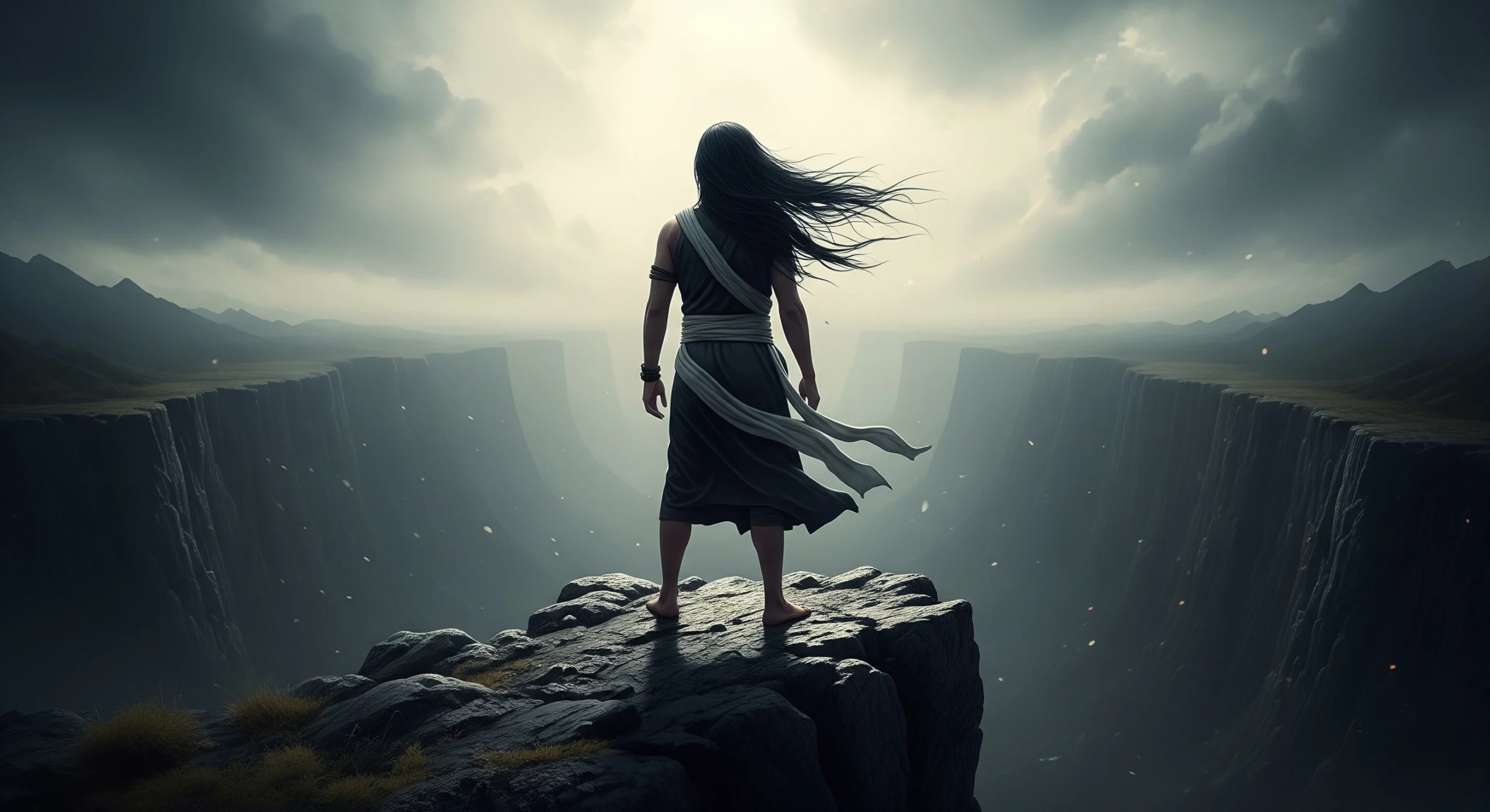 Wuku Langkir: Wejangan Bethara Kala untuk Sang Pemberontak & Jiwa-jiwa Penyendiri - Kaweruh Jawa Sosok penyendiri yang kuat, melambangkan watak Wuku Langkir yang berani melawan arus menurut primbon Jawa.